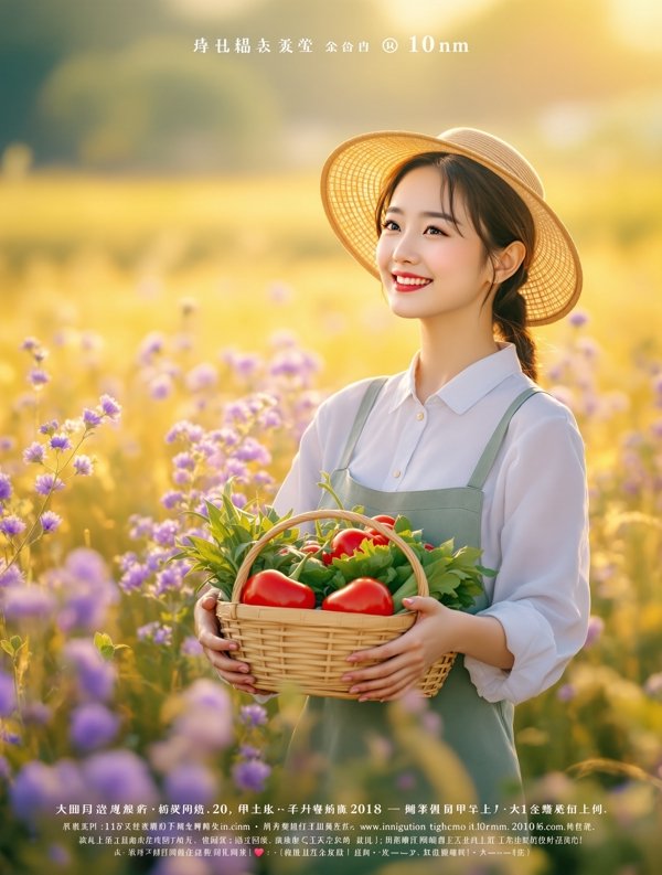 穿越之农门福星 竖屏海报